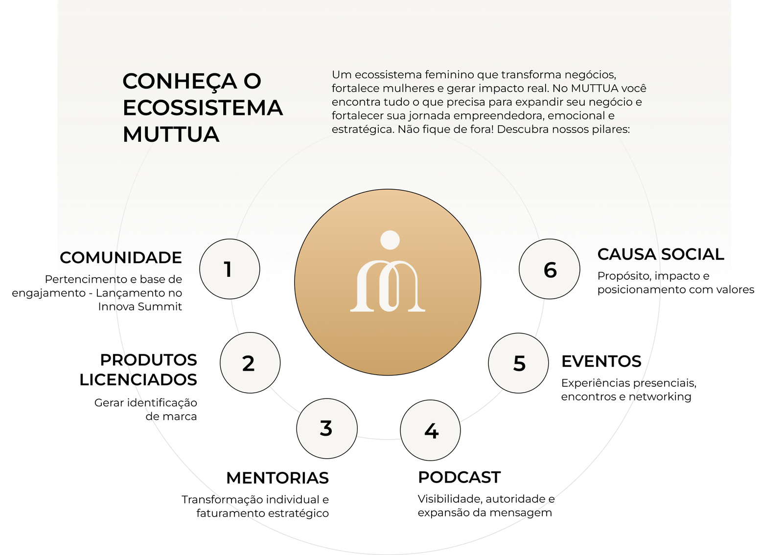 Ecossistema MUTTUA: pilares e descrição